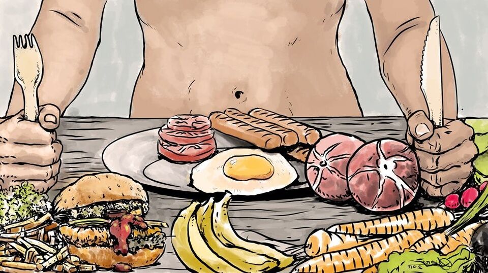 Dieta dell'efficacia per la potenza