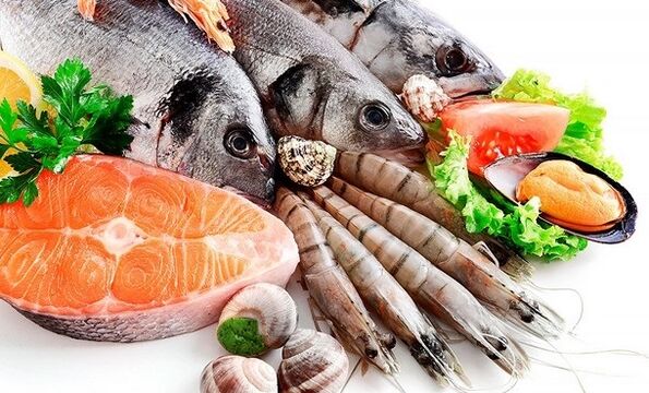 Frutti di mare per aumentare la potenza