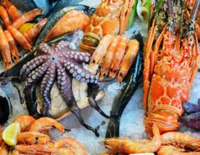 Frutti di mare per aumentare la potenza maschile